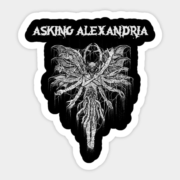 Victim of Asking Alexandria Sticker by more style brother